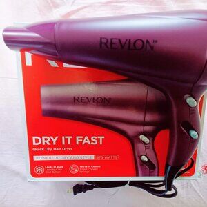 Revlon 1875W Quick Dry Hair Dryer - Lightweight and Compact